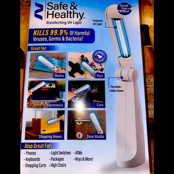 safe and healthy Other - Disinfecting UV light device
